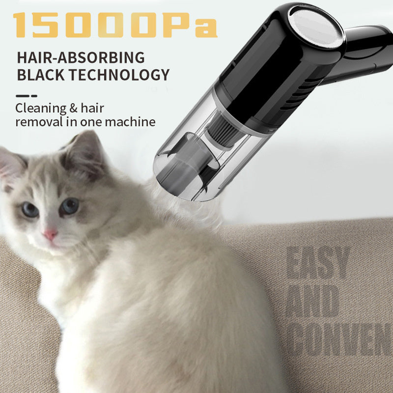 Dual-Use Pet Hair Removal Vacuum Cleaner for Dogs and Cats: Handheld Dry and Wet Suction