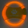 LED Glow Dog Frisbee: Interactive Light-Up Flying Disc Toy