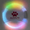 LED Glow Dog Frisbee: Interactive Light-Up Flying Disc Toy